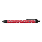 Noir Stylo à billes Wallis et Futuna (Haut)