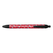 Noir Stylo à billes Wallis et Futuna (Dos)