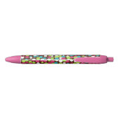 Noir Stylo à écrire Chocolat Candy Dots (Dos)