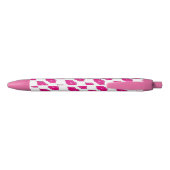 Noir Stylo à écriture rose chaud (Dos)