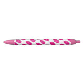 Noir Stylo à écriture rose chaud (Devant)