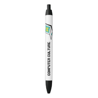 Noir Stylo à encoche noire Culture d'ordinateur,