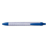 Noir Stylo à encre d'identification professionnelle en (Dos)
