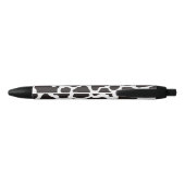 Noir Stylo à encre Motif de vache (Dos)