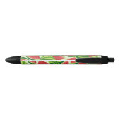 Noir Stylo à encre Motif pastèque (Dos)