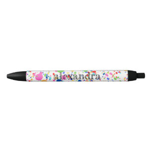 Noir Stylo à encre - Multi Arc-en-ciel