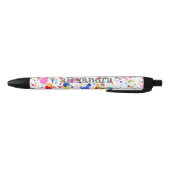 Noir Stylo à encre - Multi Arc-en-ciel (Bas)