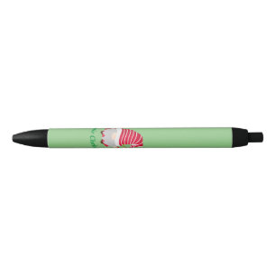 Noir Stylo à encre noire Gnomie Noël