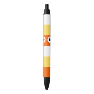 Noir Stylo à encre noire Halloween Candy Corn