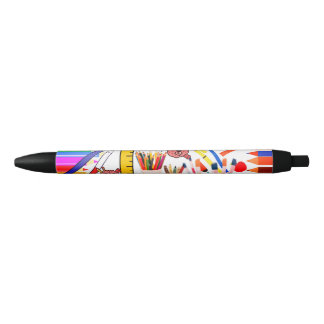 Noir Stylo à grains de carbone mignon