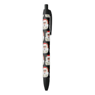 Noir Stylo à l'encre noire de faveur de fête de Noël