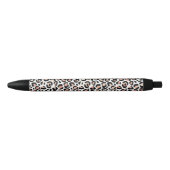 Noir Stylo           à lèvres blanches blanches (Devant)