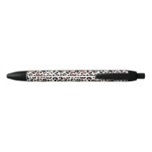 Noir Stylo           à lèvres blanches blanches (Dos)