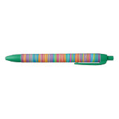 Noir Stylo à ligne ondulée (Bas)