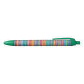 Noir Stylo à ligne ondulée (Haut)