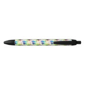 Noir Stylo à papillons d'aquarelle n° 2 (Dos)