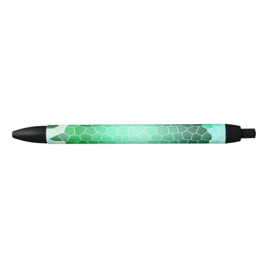 Noir Stylo à peau verte (Devant)