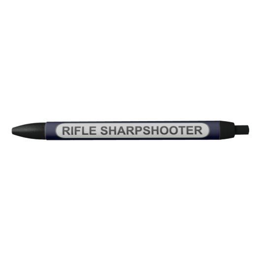 Noir Stylo à tireur à fusil (Devant)