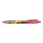 Noir Stylo Abstrait Camo (Haut)