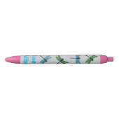 Noir Stylo alba de libellule de Saor de l'indépendance (Devant)