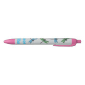 Noir Stylo alba de libellule de Saor de l'indépendance (Bas)