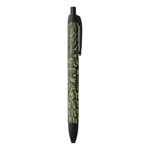 Noir Stylo "Alligator"