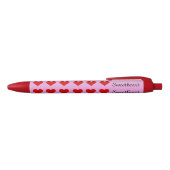 Noir Stylo amoureux / Rose (Haut)