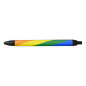 Noir Stylo arc-en-ciel - Fierté (Devant)