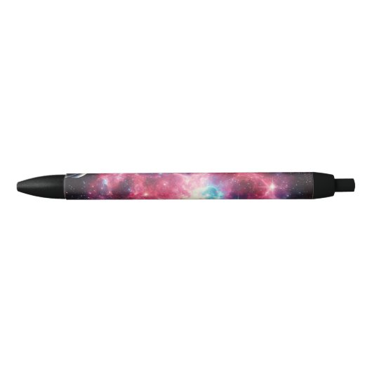 Noir Stylo astronaute cosmique (Devant)