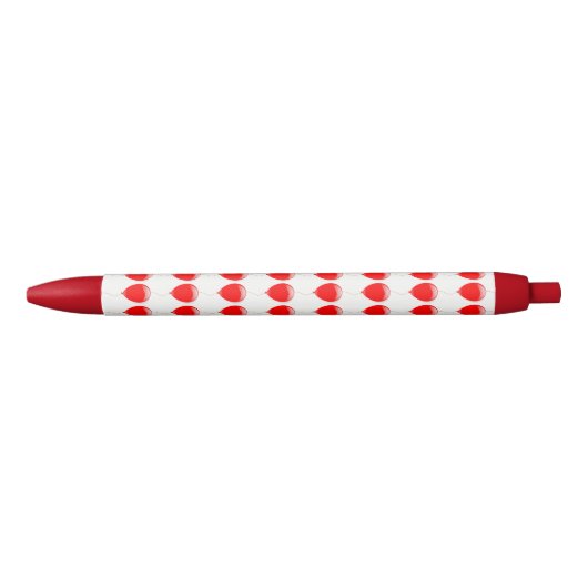 Noir Stylo Avec Ballons Rouges (Devant)