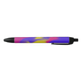 Noir Stylo avec conception de boue colorée (Bas)