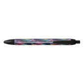 Noir Stylo avec design Galaxy (Dos)