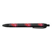 Noir Stylo Baisers Coeur (Bas)