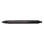 Noir Stylo Baisers Coeur (Dos)