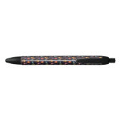 Noir Stylo Baubles de Noël (Dos)