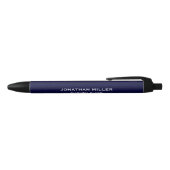 Noir Stylo bleu marine classique (Haut)