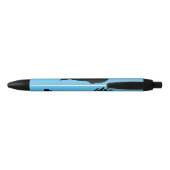 Noir Stylo bleu volant Aigle - Vos Couleurs (Dos)