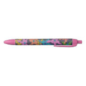 Noir Stylo Bouquet Gras Fleurs (Bas)