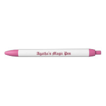 Stylo cadeau de l'auteur, personnalisable, rose,