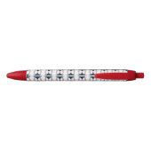 Noir Stylo Cadeau d'Écriture Sportive de Baseball (Dos)