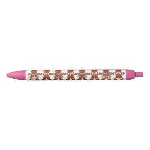 Noir Stylo cadeau pain d'épice de Noël