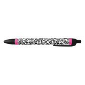 Noir Stylo Cadeau pour Enseignant avec Impression Léopa (Bas)