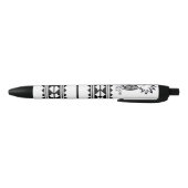 Noir Stylo Cagou Style. Tribal Tattoo (Bas)