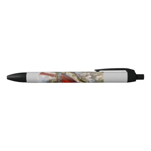 Noir Stylo cardinal rouge (Haut)