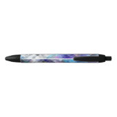 Noir Stylo Carré bleu mobile (Dos)