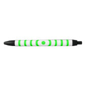 Noir Stylo Cercles Concentrés (Devant)