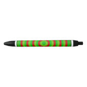 Noir Stylo Cercles Concentrés (Devant)