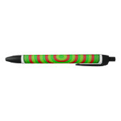 Noir Stylo Cercles Concentrés (Bas)