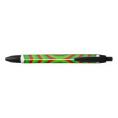 Noir Stylo Cercles Concentrés (Dos)