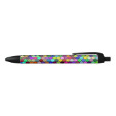 Noir Stylo Cercles Emballés (Haut)